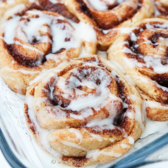 Vegan Cinnamon Scrolls