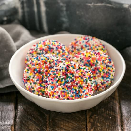 Rainbow Sprinkle Cookies