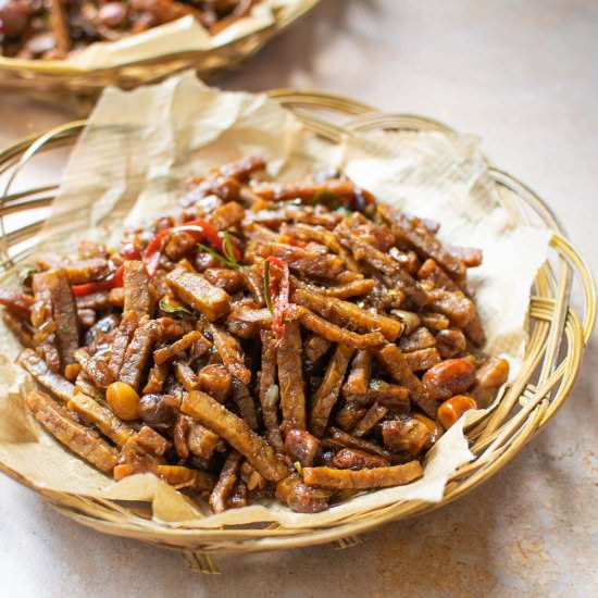 Tempeh Kecap (Crispy)