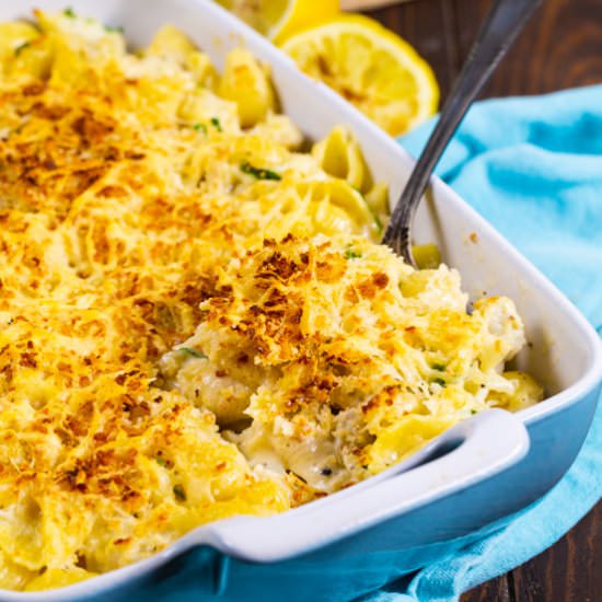 Crab Alfredo Shells