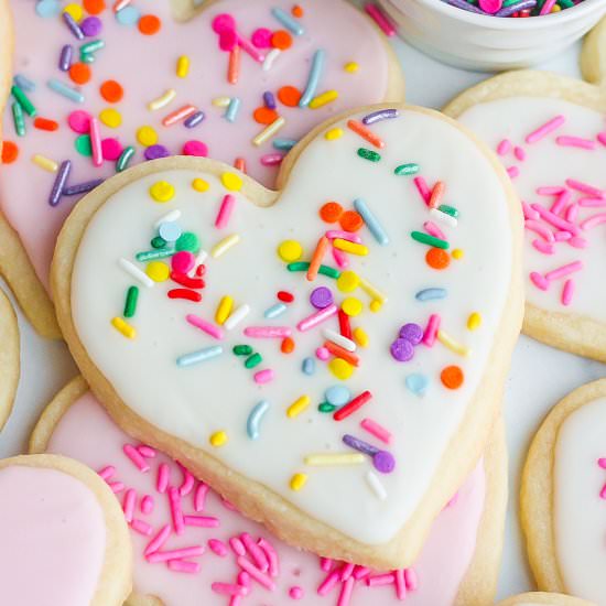 Soft Cut-Out Sugar Cookies