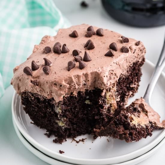 Irish Cream Poke Cake