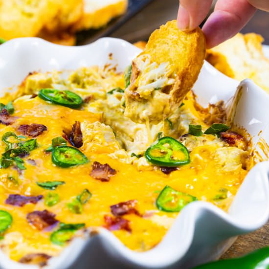 Jalapeno Popper Crab Dip