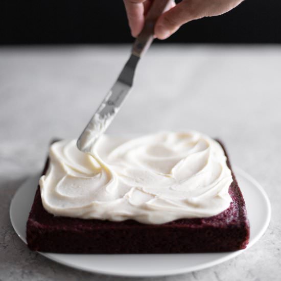 red velvet brownies