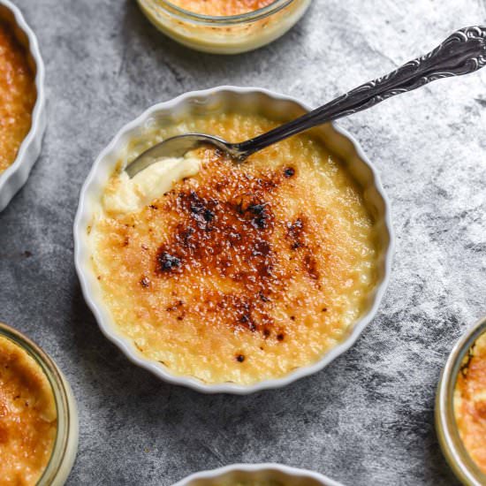 The Easiest Creme Brulee Ever (Vega