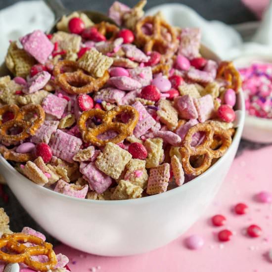 Valentine’s Day Puppy Chow