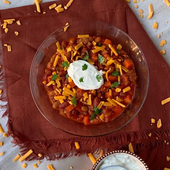One Pott Chorizo Chili