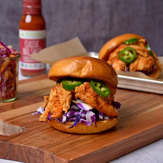 Pressure Cooker Pulled Chicken