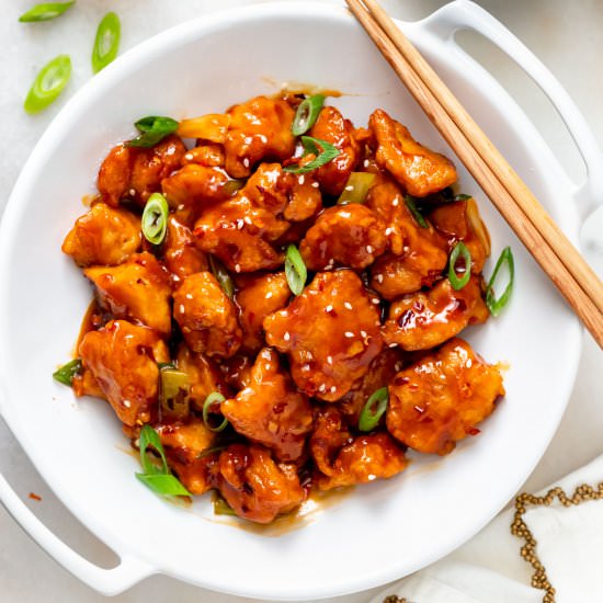 Homemade Orange Chicken