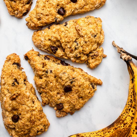 Banana Bread Scones