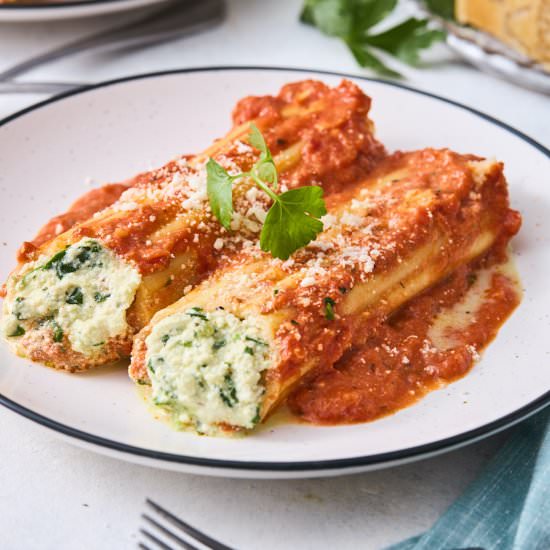 Cheese Manicotti