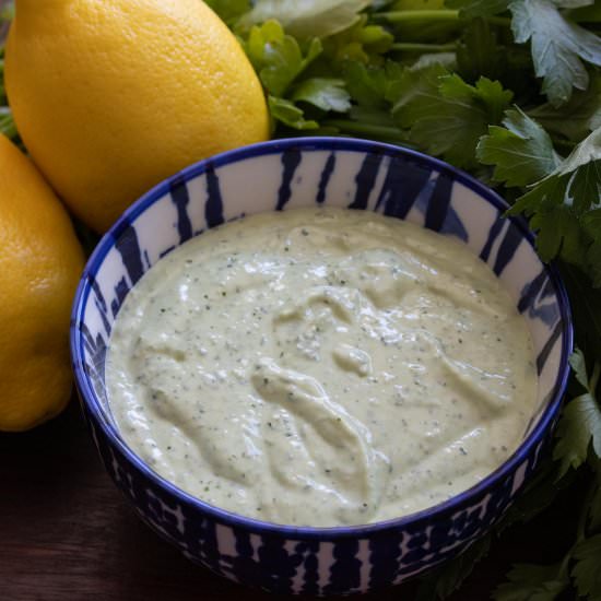 Yogurt Feta Sauce