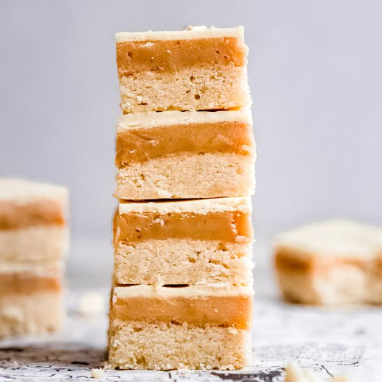 White Chocolate Millionaire Shortbr