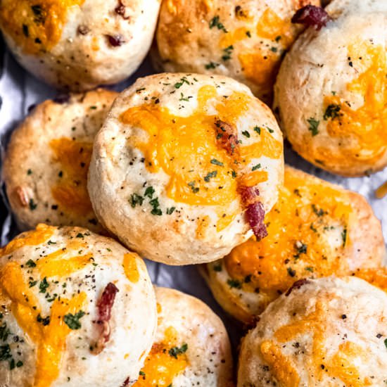 Easy Cheese and Bacon Scones
