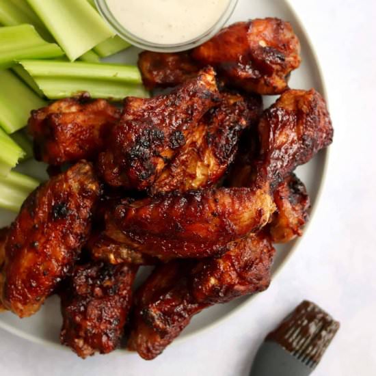 Air Fryer BBQ Chicken Wings
