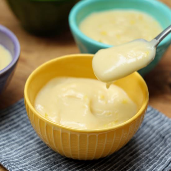 Creamy Lemon Pudding