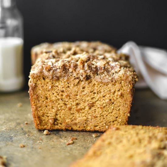 Vegan Sweet Potato Quick Bread