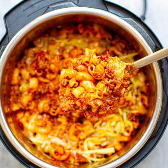 Instant Pot Beefaroni