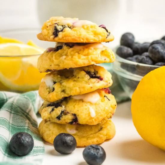 Blueberry Lemon Cookies