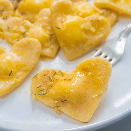 HEART-SHAPED RAVIOLI