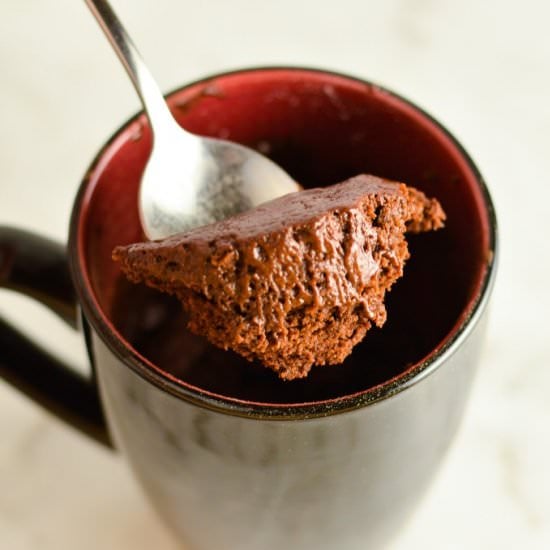 One Minute Chocolate Mug Cake