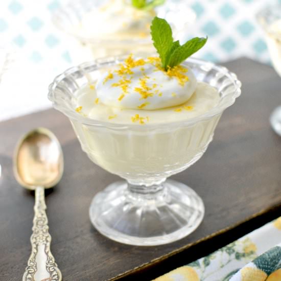 Homemade Lemon Pudding