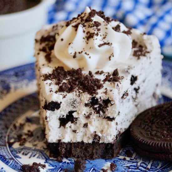 vegan oreo cheesecake