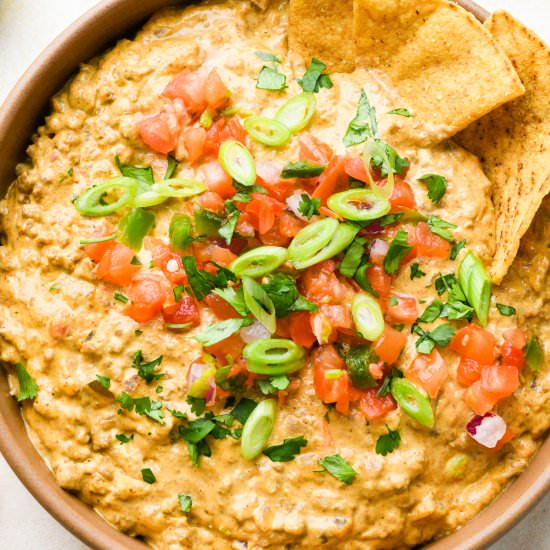 Dairy Free Queso Fundido