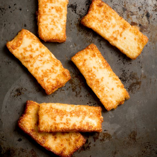 Fried cheese