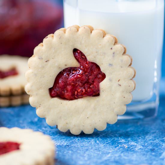 Gluten-Free Linzer Cookies