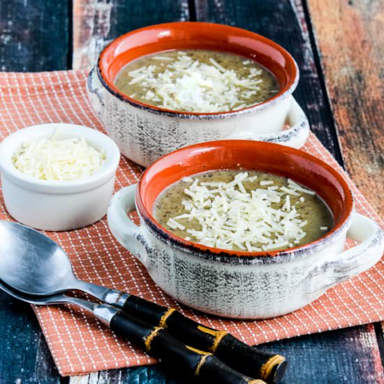 Cauliflower Mushroom Soup