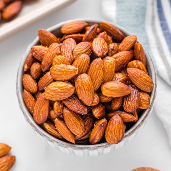 Olive Oil Roasted Almonds
