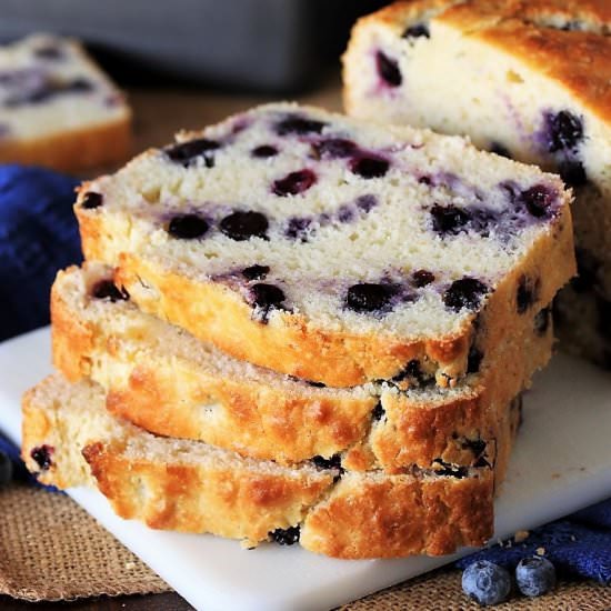 Buttermilk Blueberry Bread