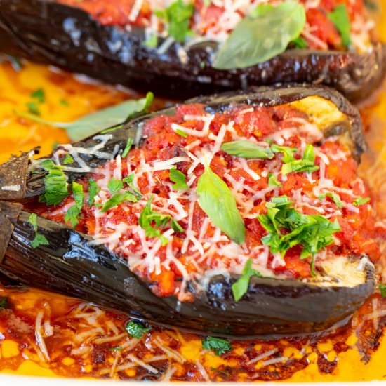 Easy Stuffed Eggplant Recipe