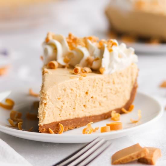 Caramelized White Chocolate Pie