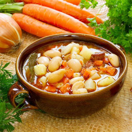 Butter bean soup