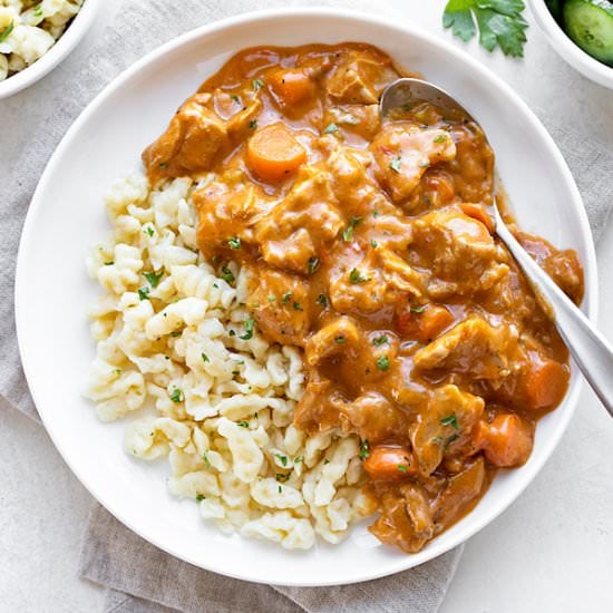 Chicken Paprikash