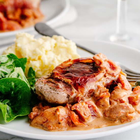 Pork Saltimbocca