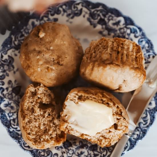 Sourdough Cinnamon Muffins