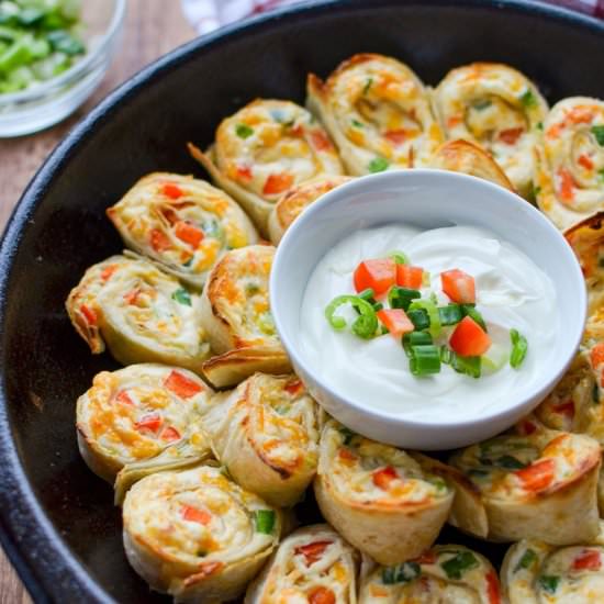 Antojitos {Jalapeno Pinwheels}
