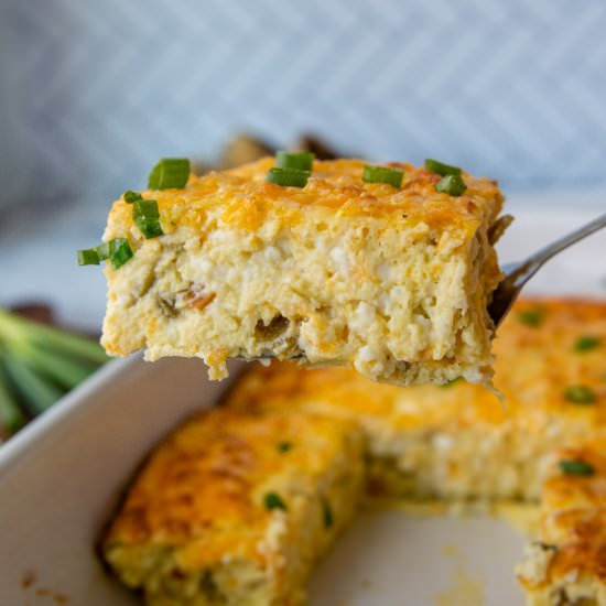 Egg Green Chili Casserole