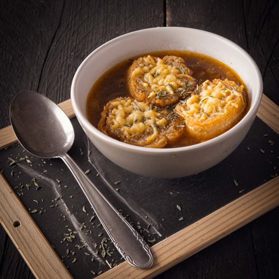 Vegetarian French Onion Soup Recipe