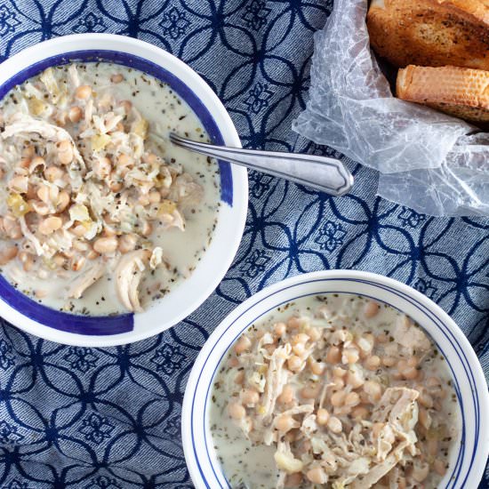 White Chicken Porchetta Chili
