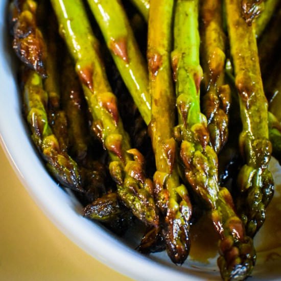 Stovetop Balsamic Asparagus