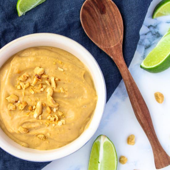Easy Peanut Sauce with Lime