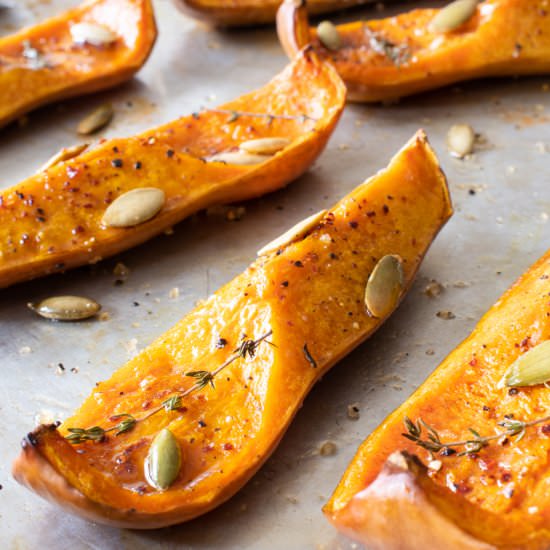 Roasted Honeynut Squash with Brown