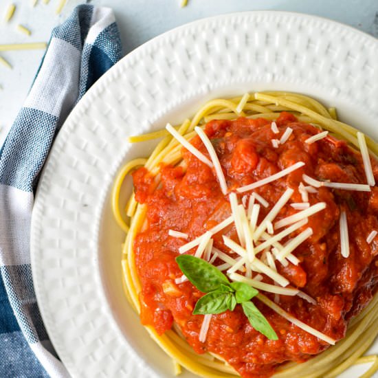 Hearty Marinara Sauce