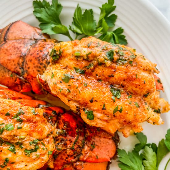 Garlic Butter Lobster Tails
