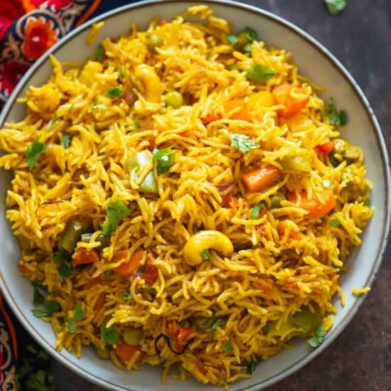 Instant Pot Vegetable Pulao