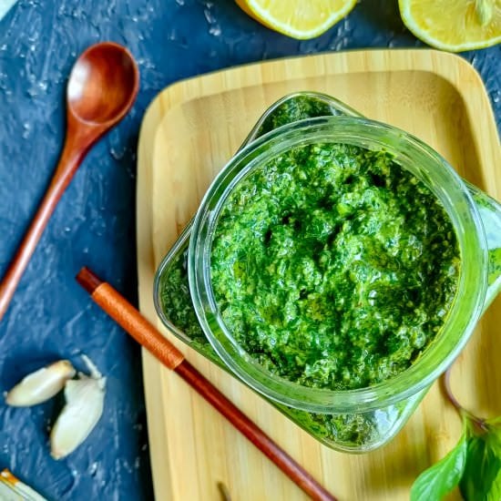 Easy Thai Basil Pesto Recipe